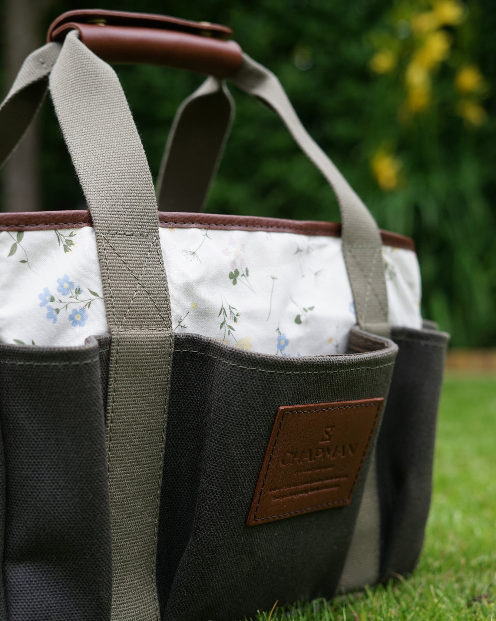 Chapman Bags Chelsea hageveske blomstret