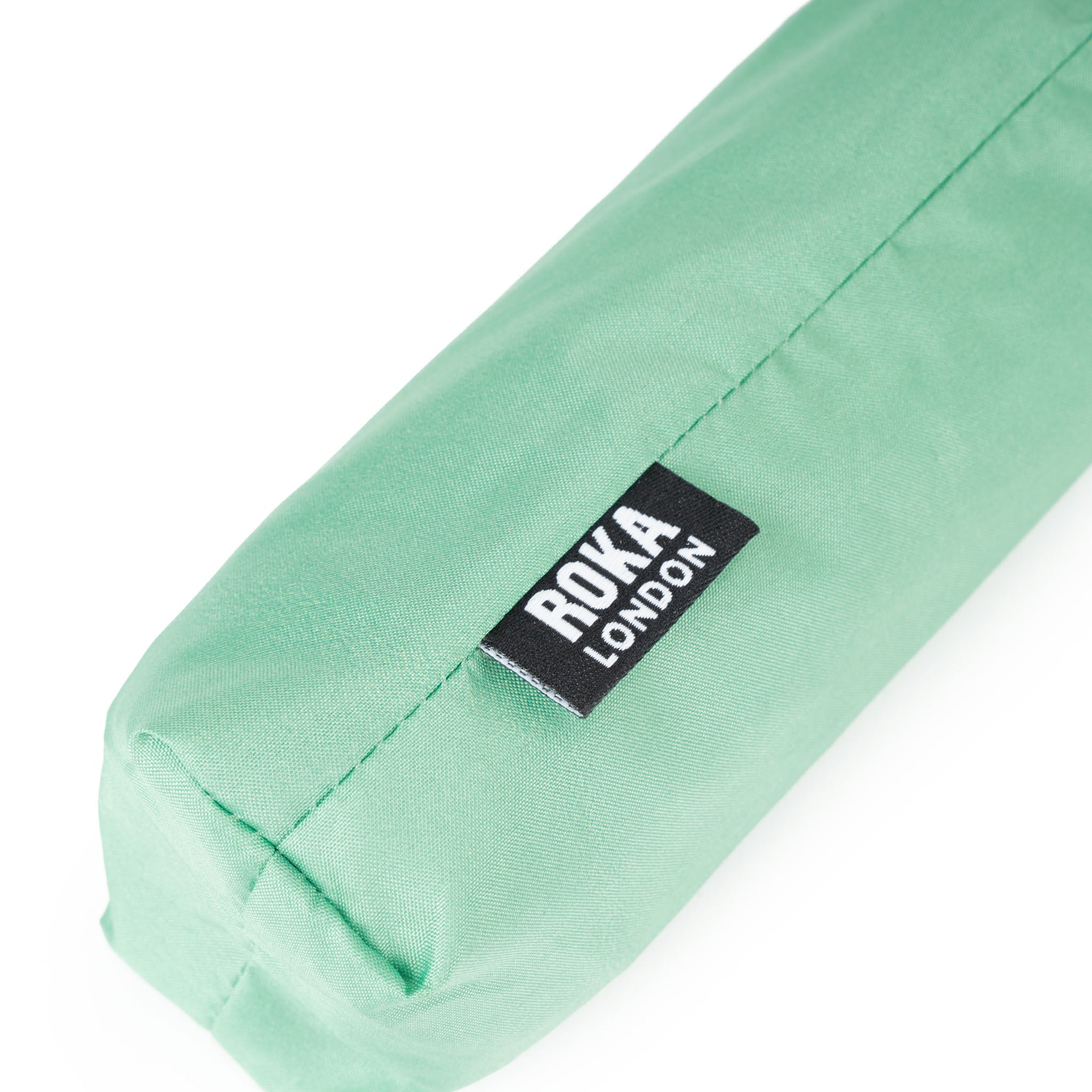 Roka London Waterloo paraply Medium 92cm matcha
