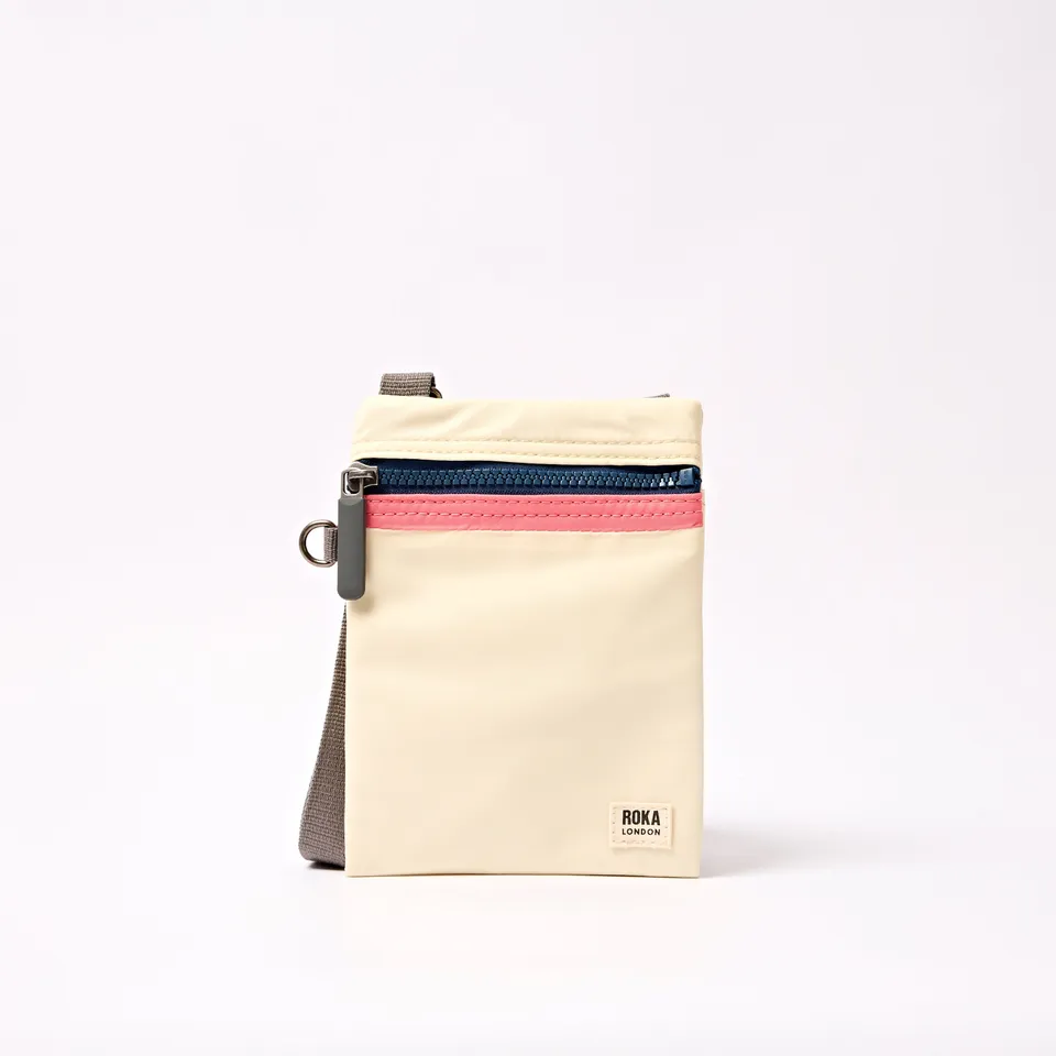 Roka London Chelsea skulderveske Wax Paper Stripe XS 0,3L