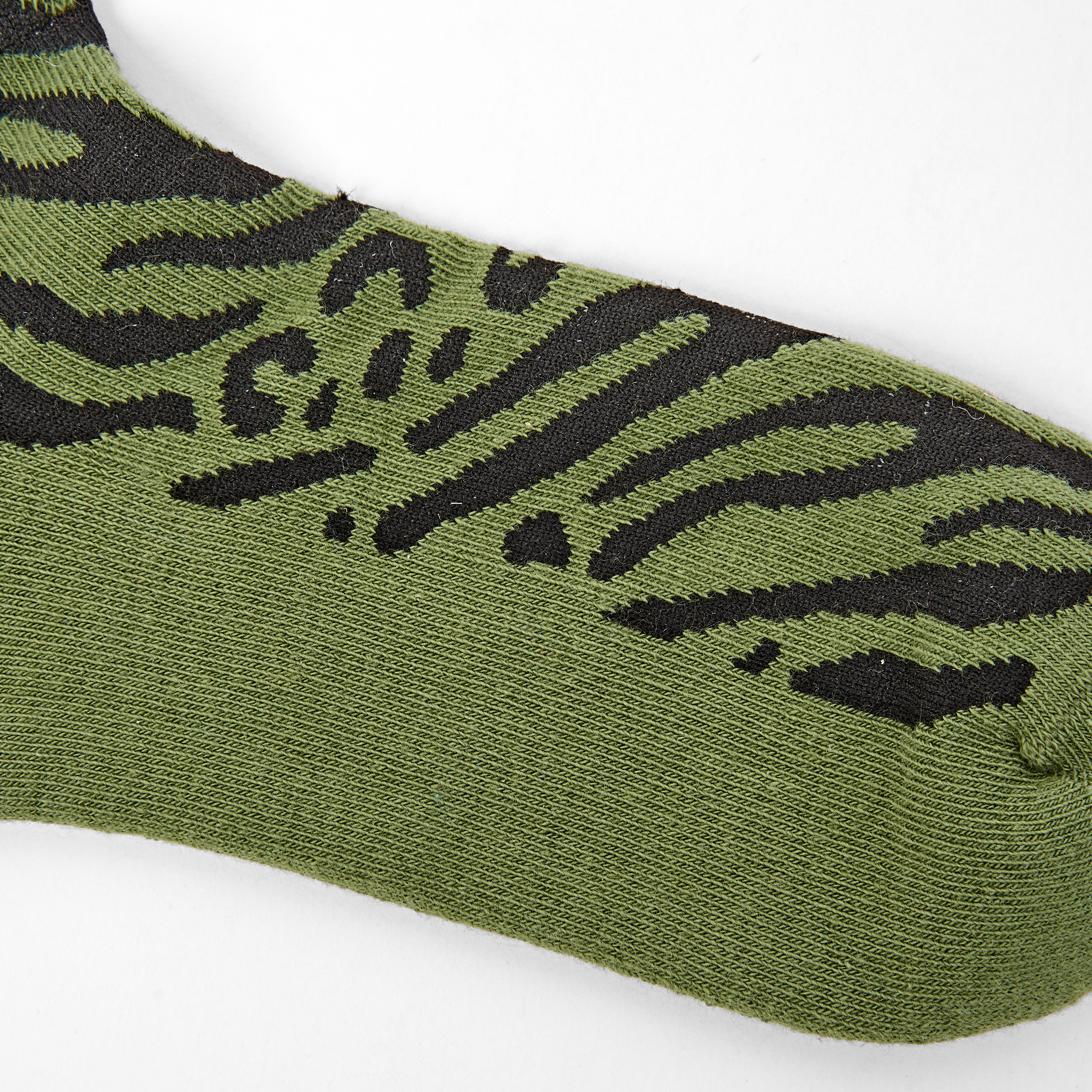 Roka London Wembley ankelsokker green animal økologisk bomull