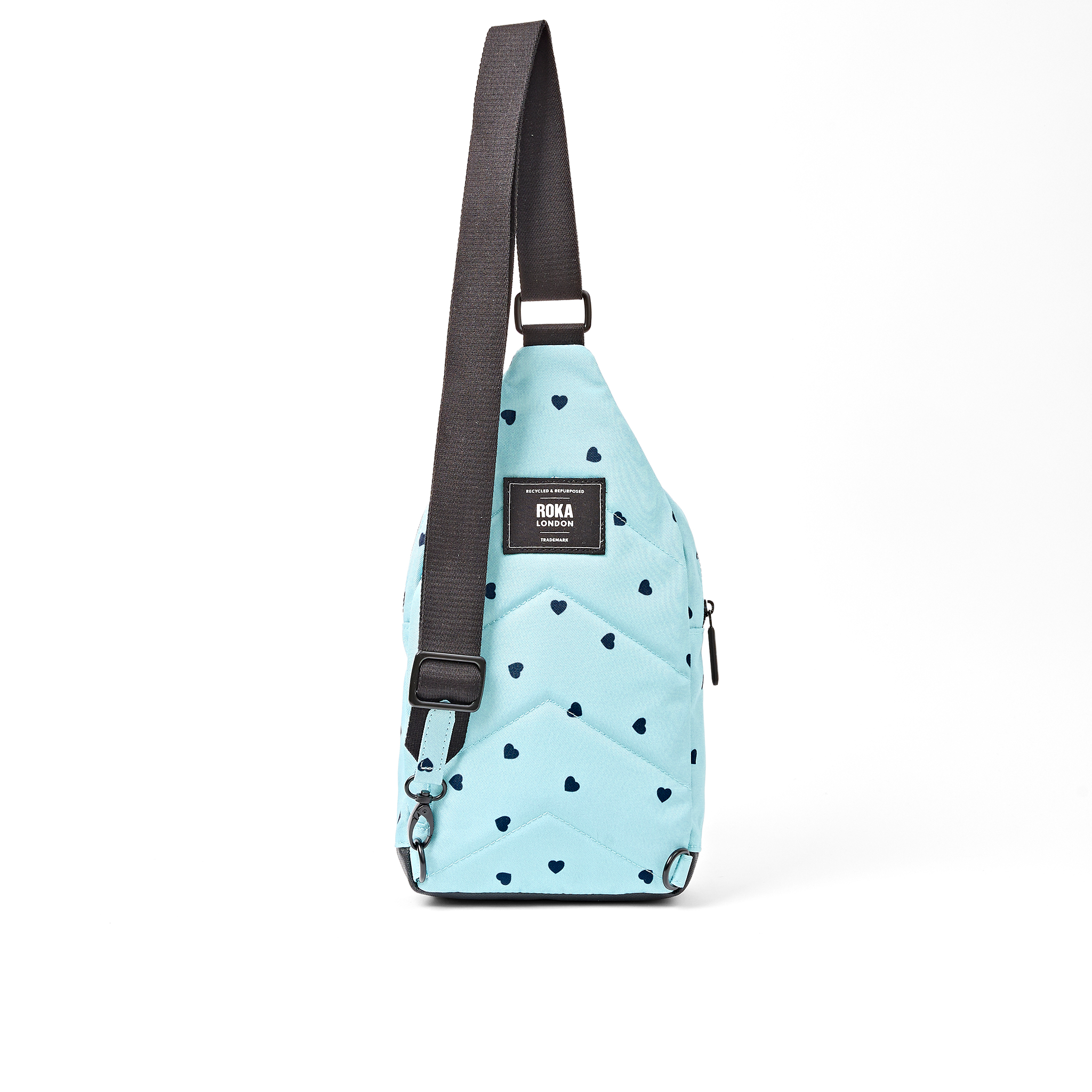 Roka London Willesden Large skulderveske Heart Print 5 liter
