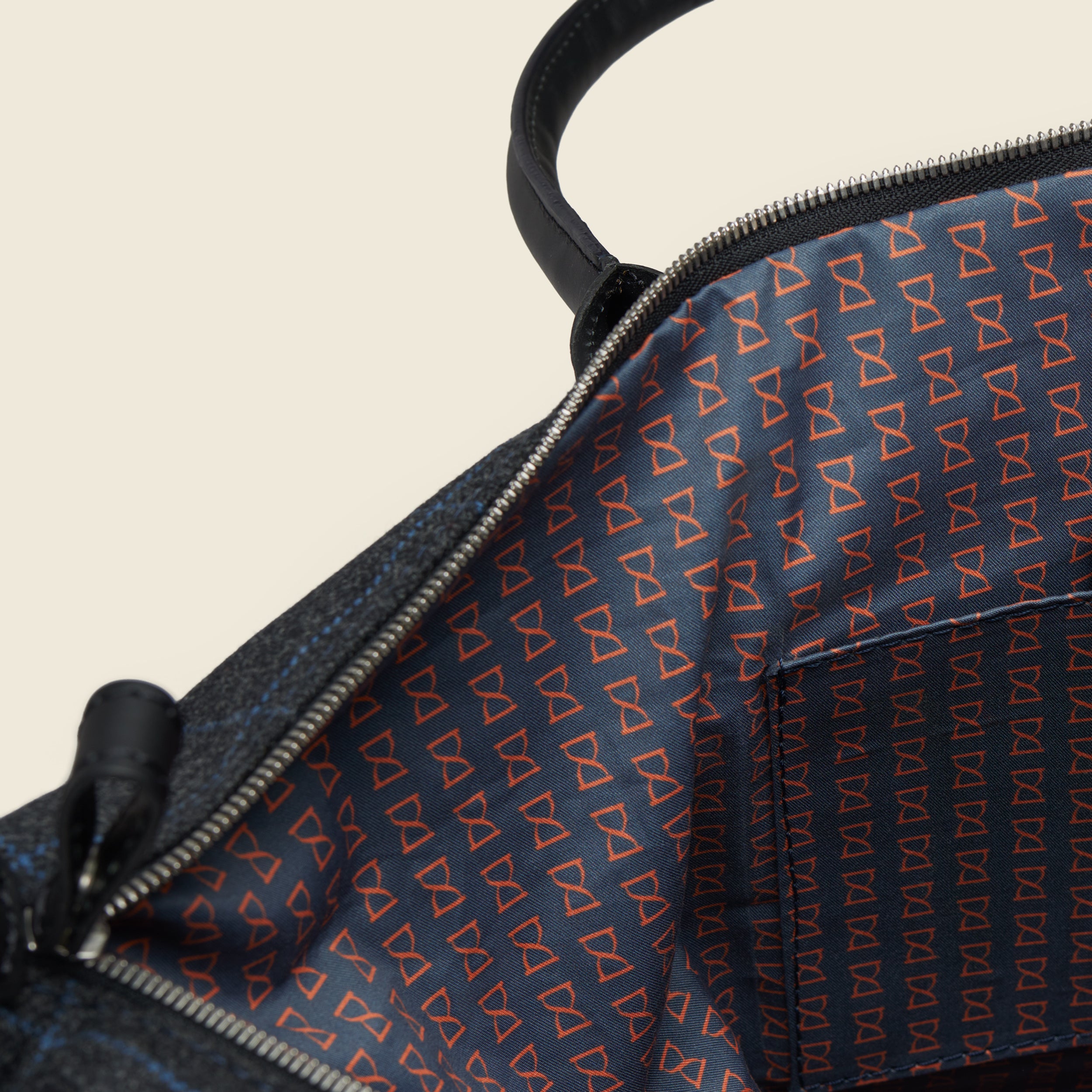 Chapman Bags Tweed Bag helgeveske tweed skinn