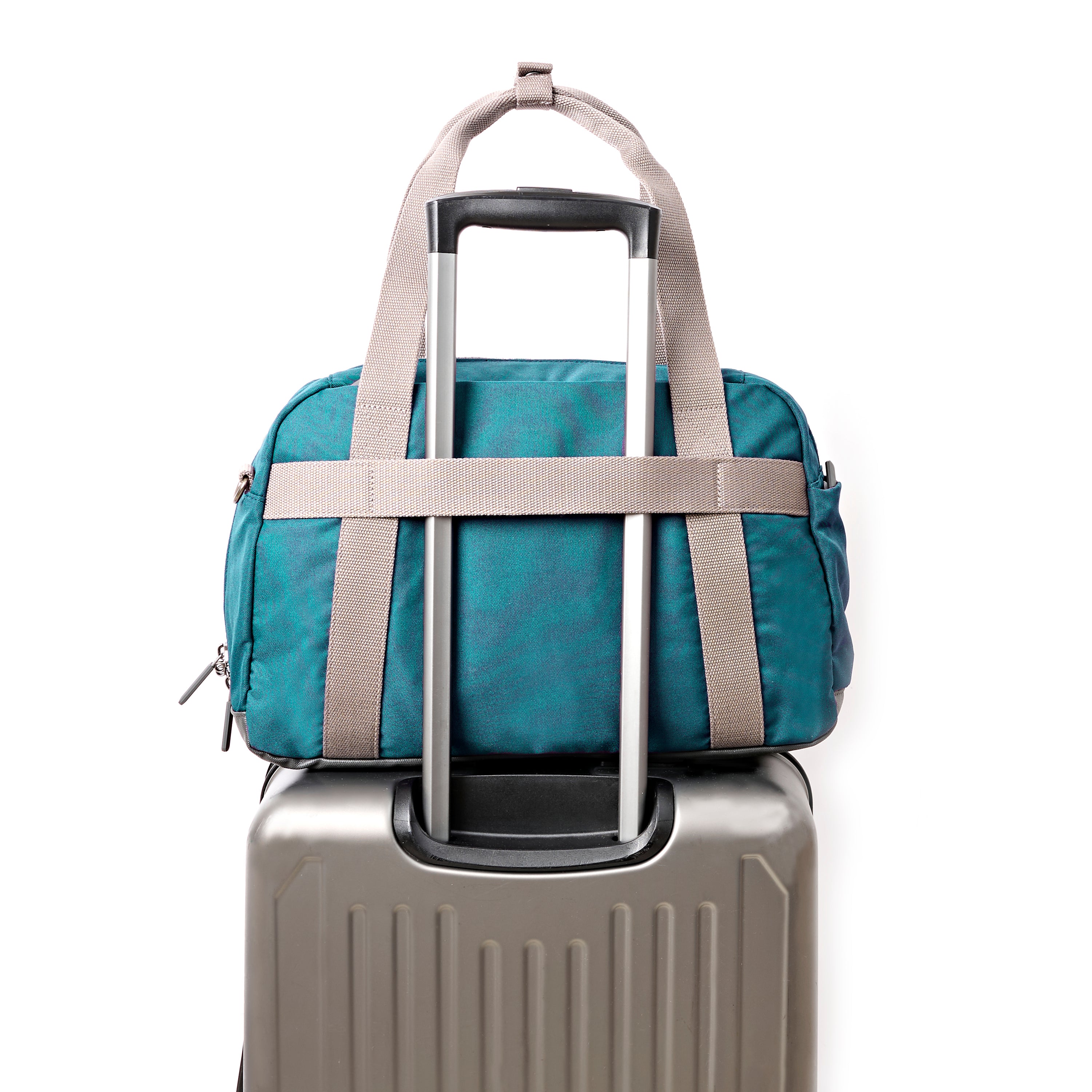 Roka London Gatwick duffelbag Deep Teal Small kabin