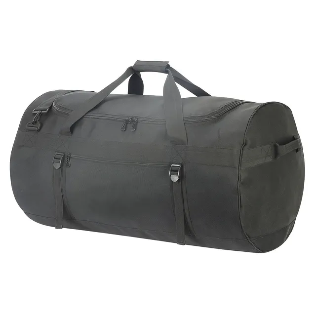 Shugon Atlantic kitbag svart stor med kompresjonsreimer