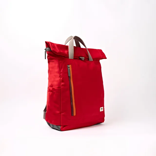 Roka London Camden J ryggsekk cranberry stripe 14,5 l