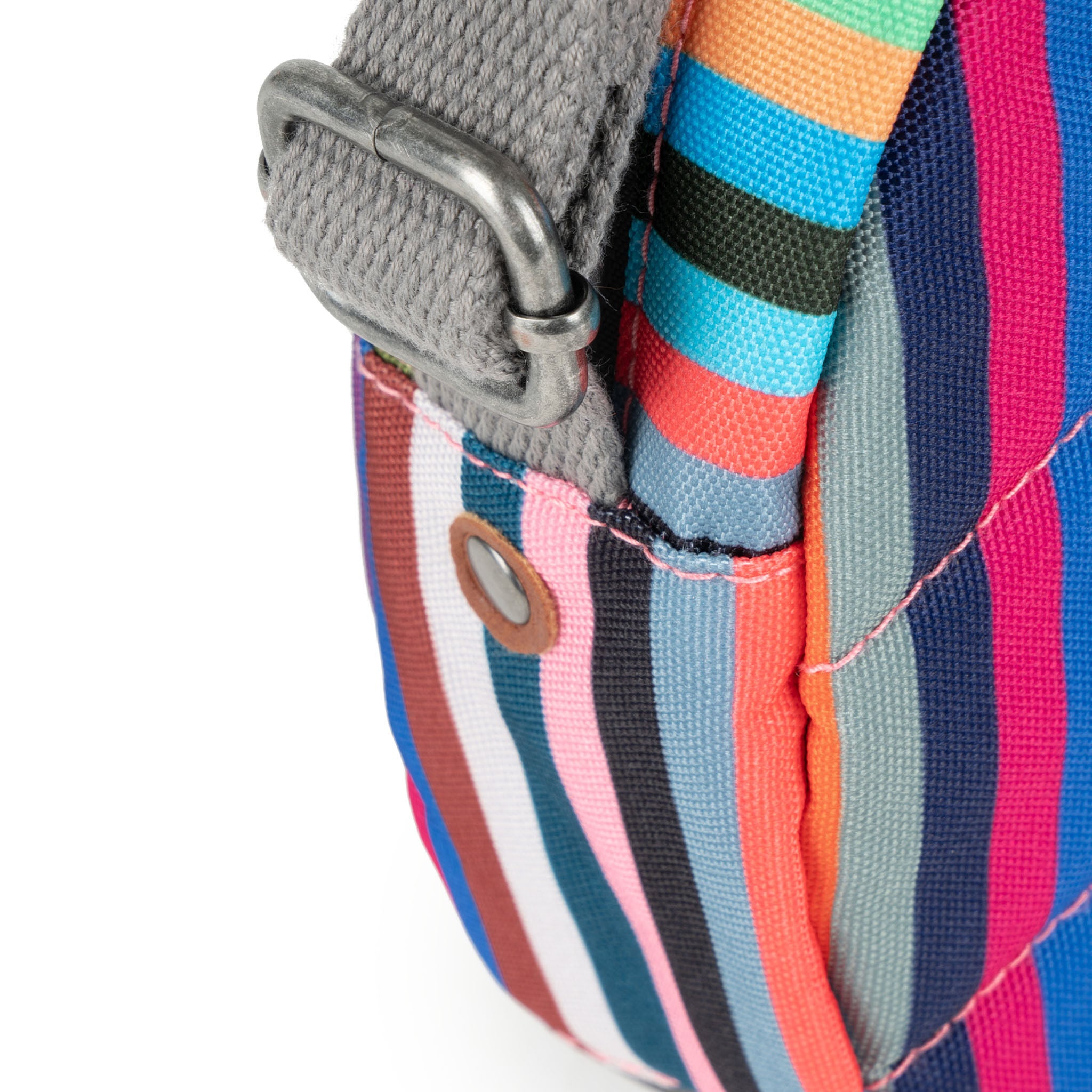 Roka London Paddington crossbody Small multi stripe værbestandig