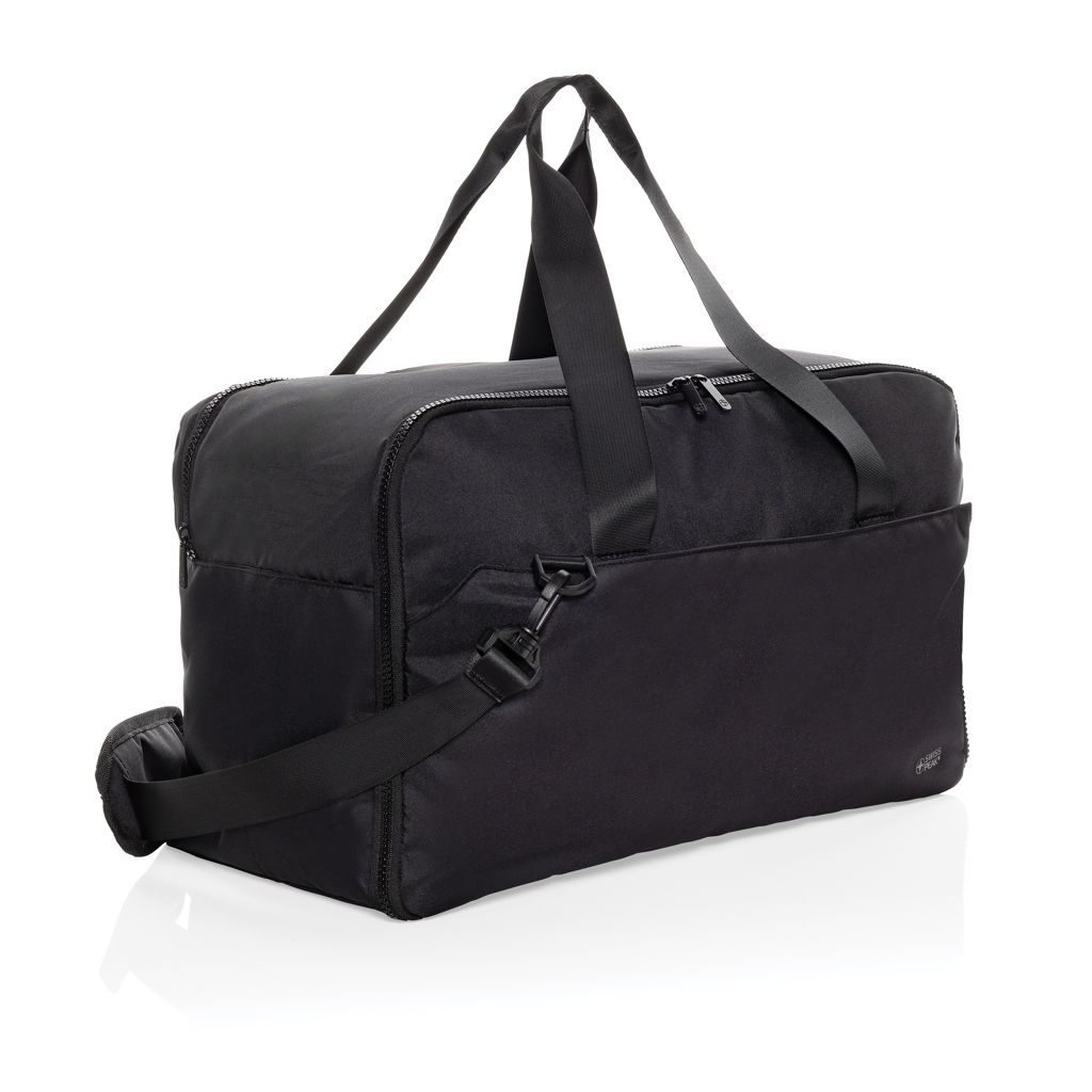 Swiss Peak Aware RPET weekendbag 15,6" svart laptop