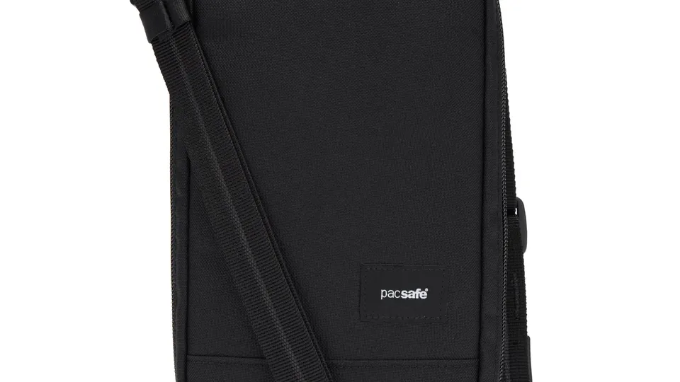 Pacsafe RFIDsafe skulderveske RFID resirkulert