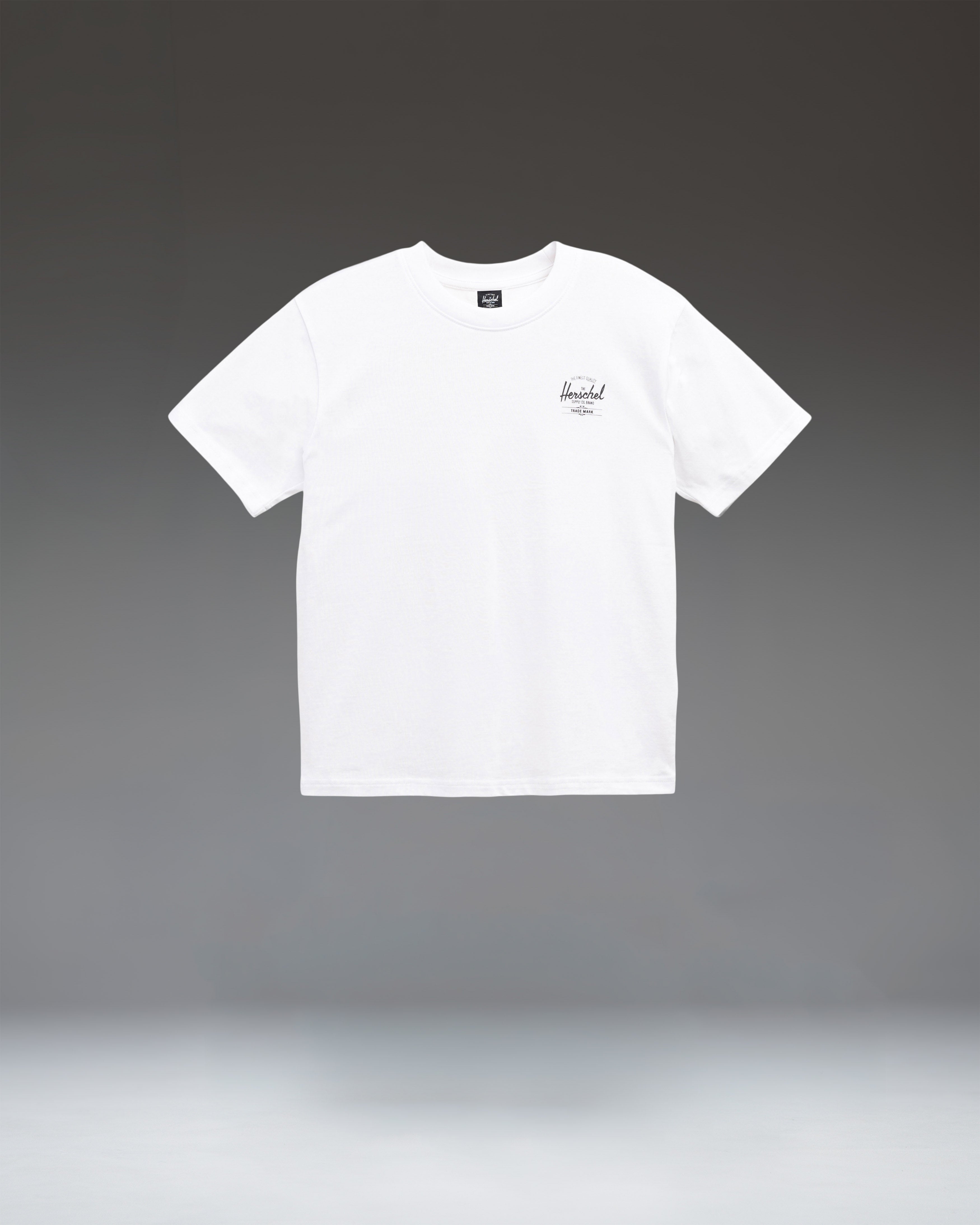 Herschel Basic Tee t-skjorte dame svart/hvit XS–XL