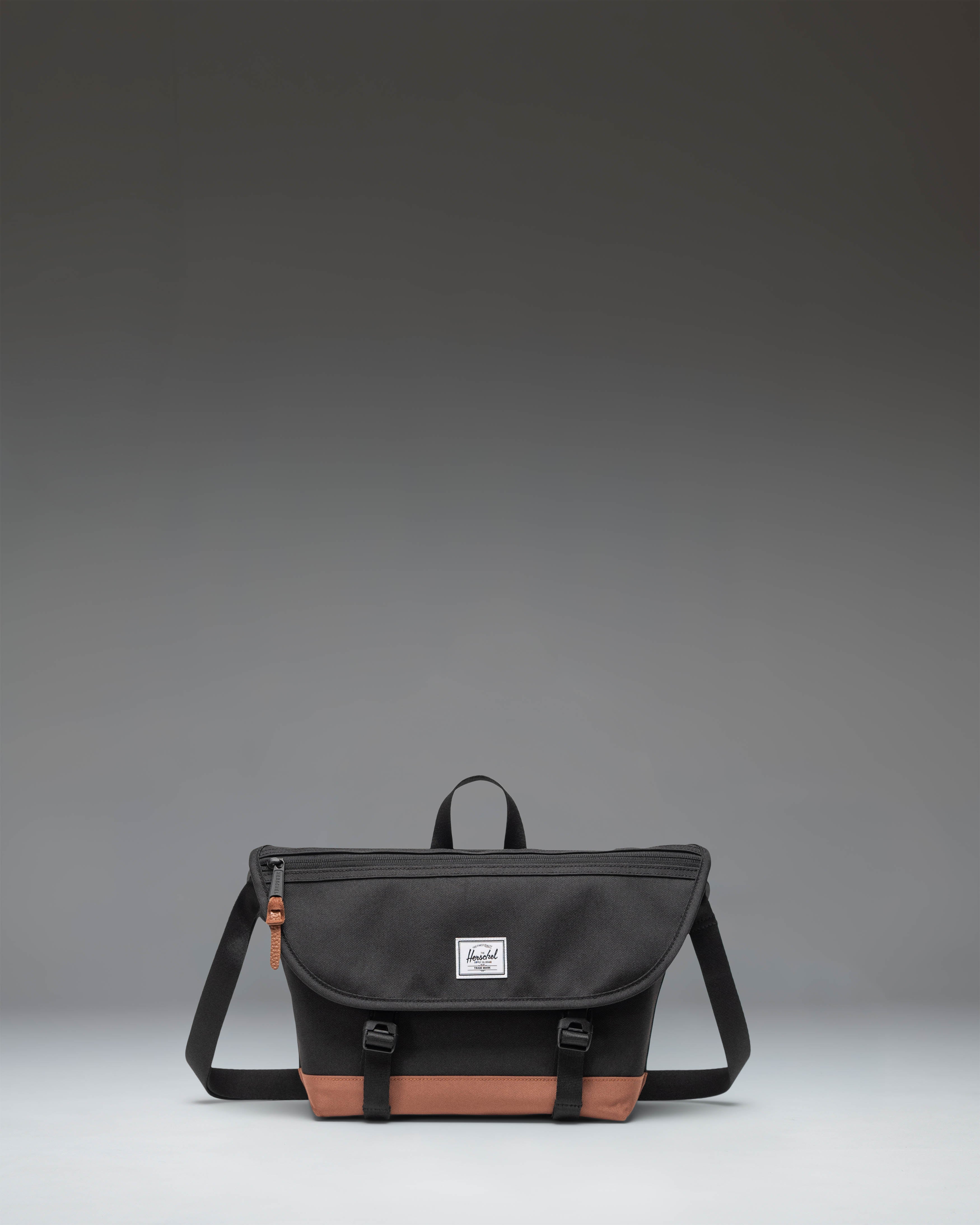 Herschel Cove Messenger Small veske Raven Crosshatch