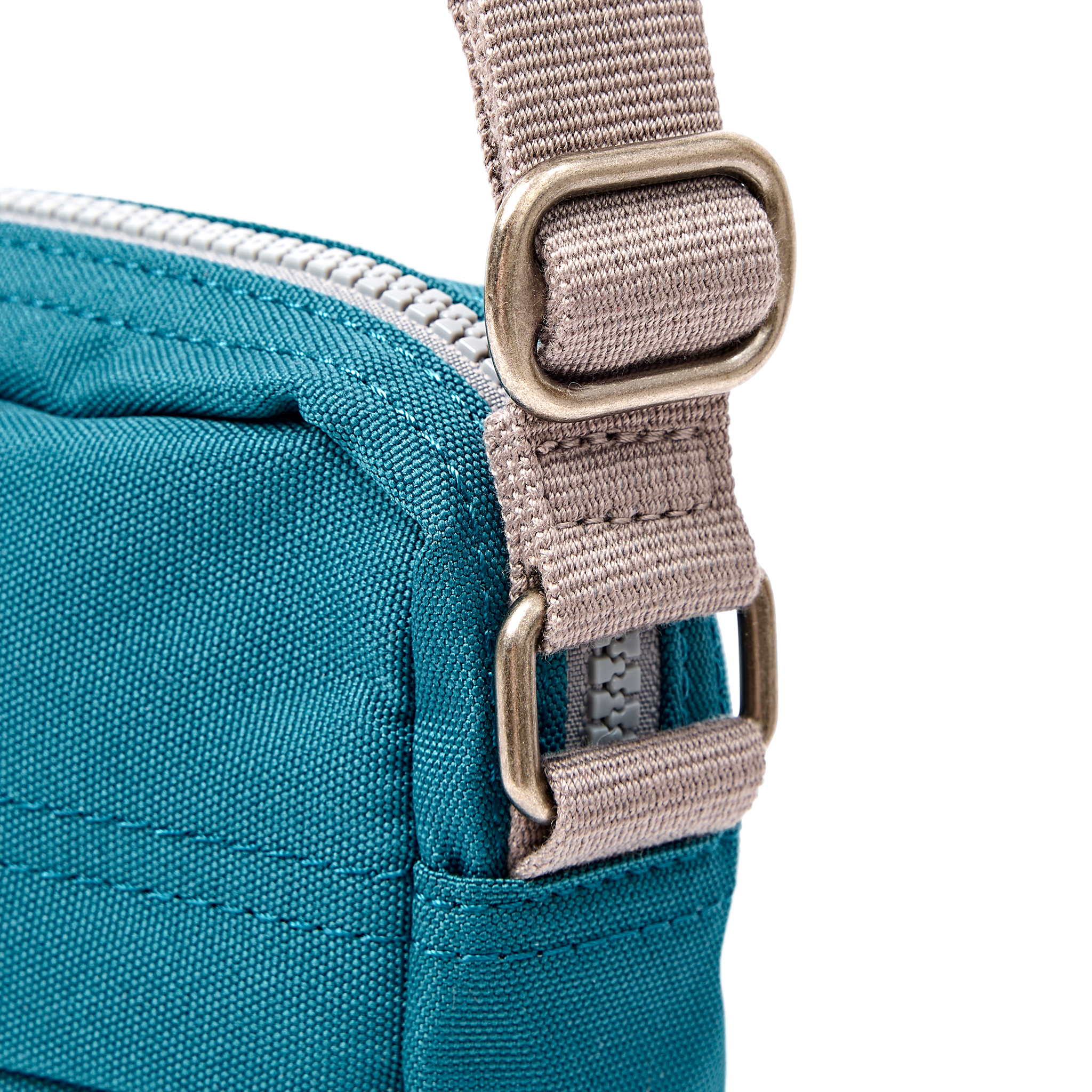 Roka London Bond crossbodyveske Small Deep Teal 1,5L