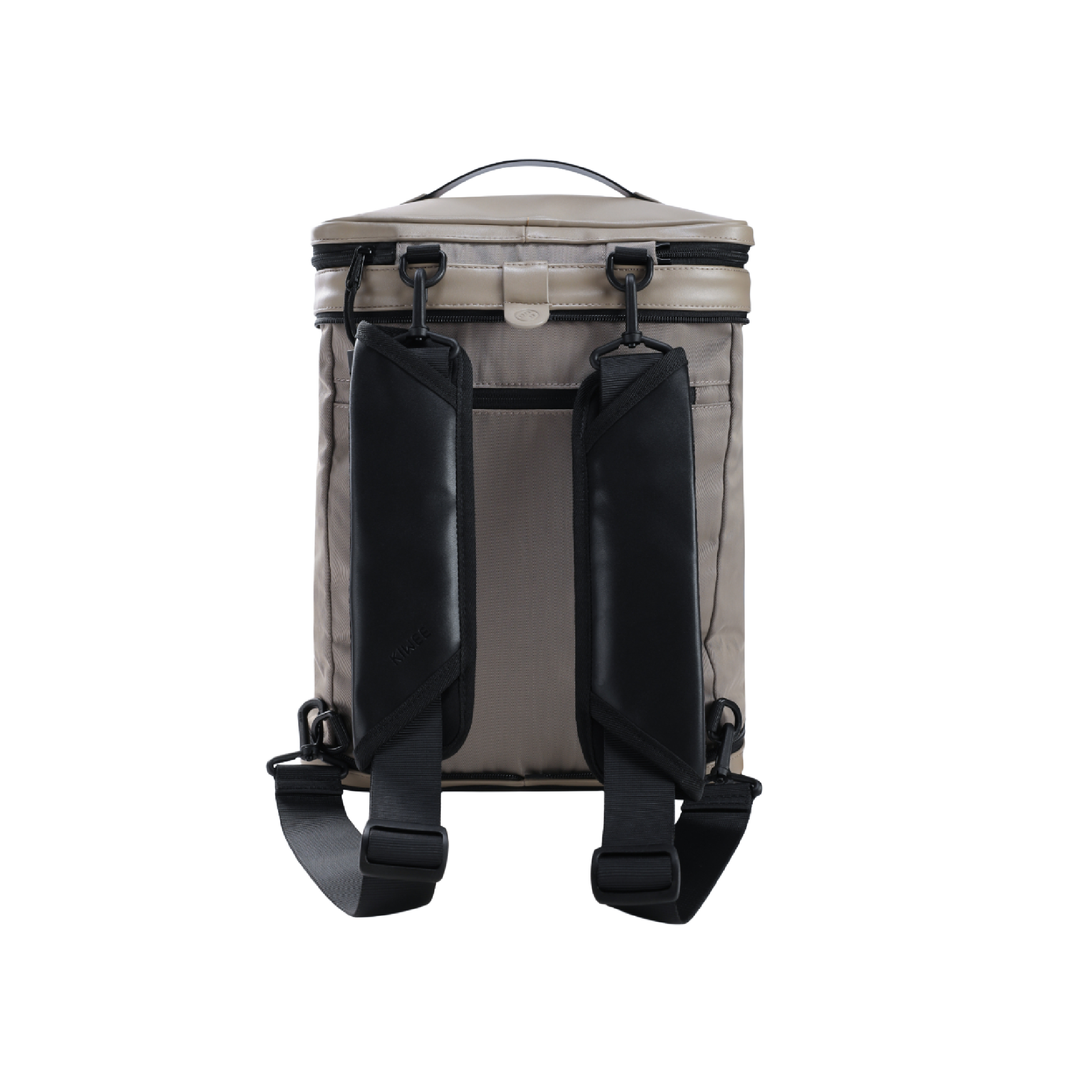KIWEE Sandwich ryggsekk beige melert 15 L laptop