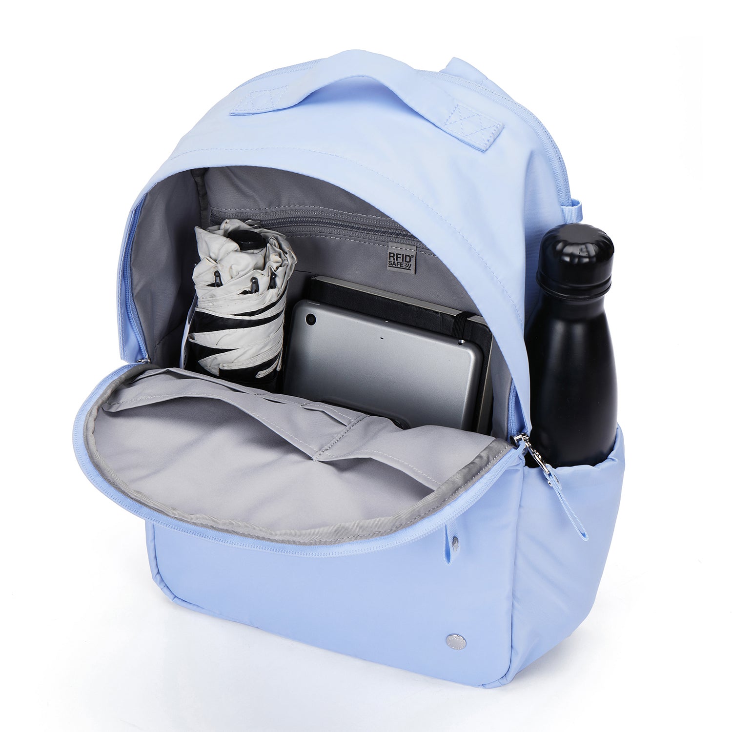 Pacsafe W ryggsekk 10L Black 13" tyverisikker