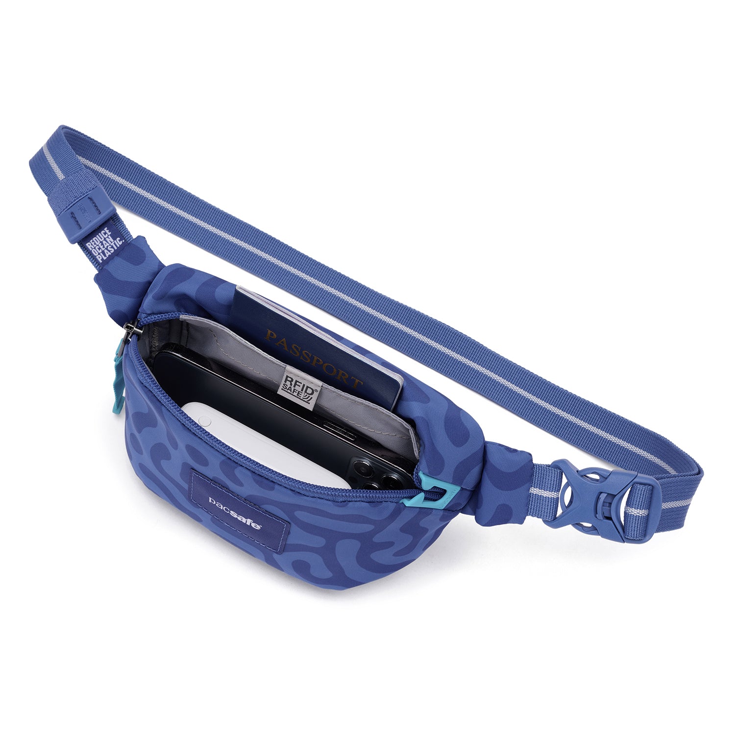 Pacsafe GO Micro Sling slingveske Jet Black lett