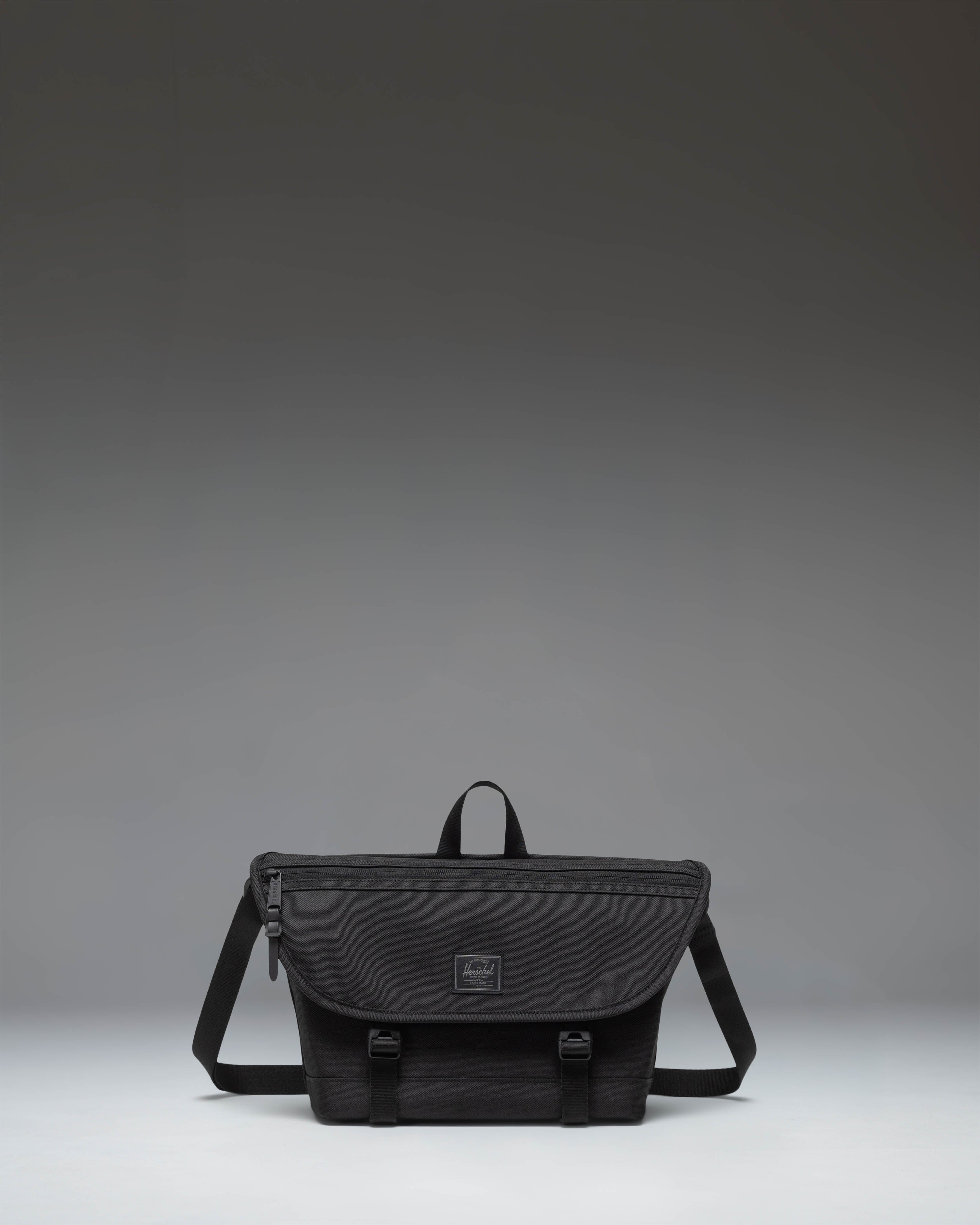 Herschel Cove Messenger Small veske Raven Crosshatch