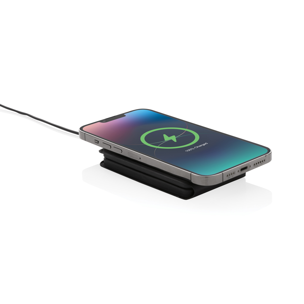 Swiss Peak 15W 3-i-1 magnetisk trådløs lader svart