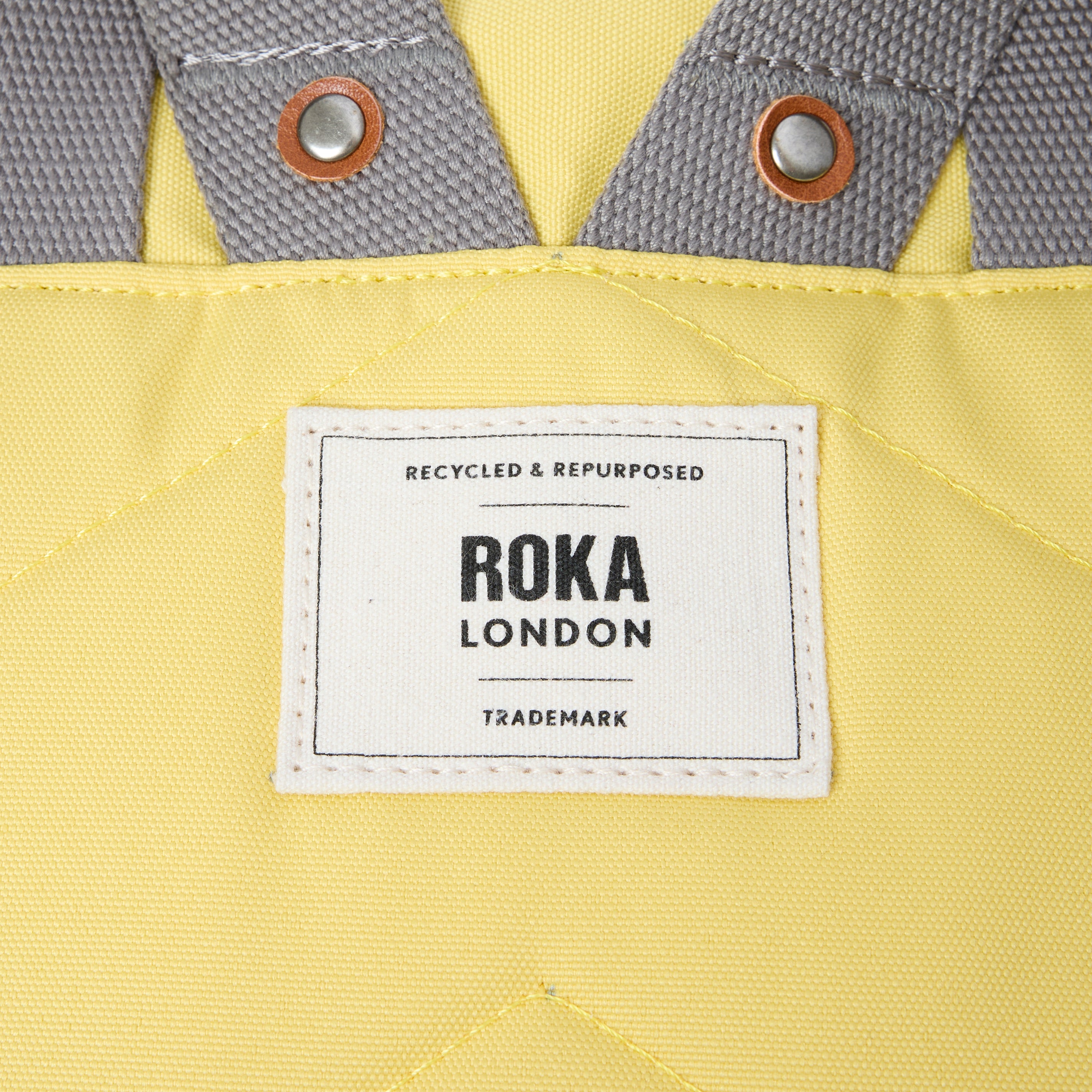 Roka London Camden J ryggsekk lemonade stripe 14,5L