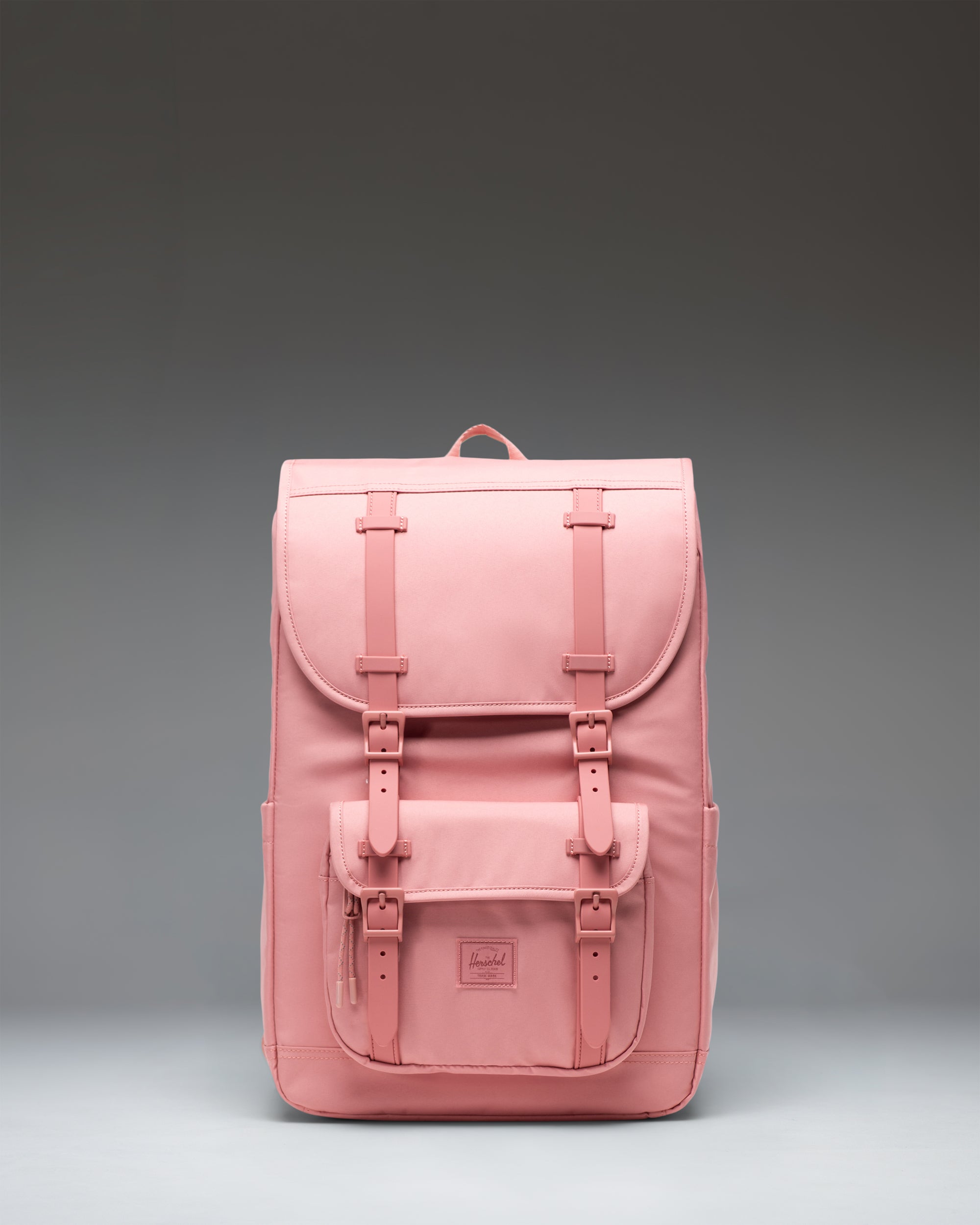 Herschel Little America Mid ryggsekk svart twill